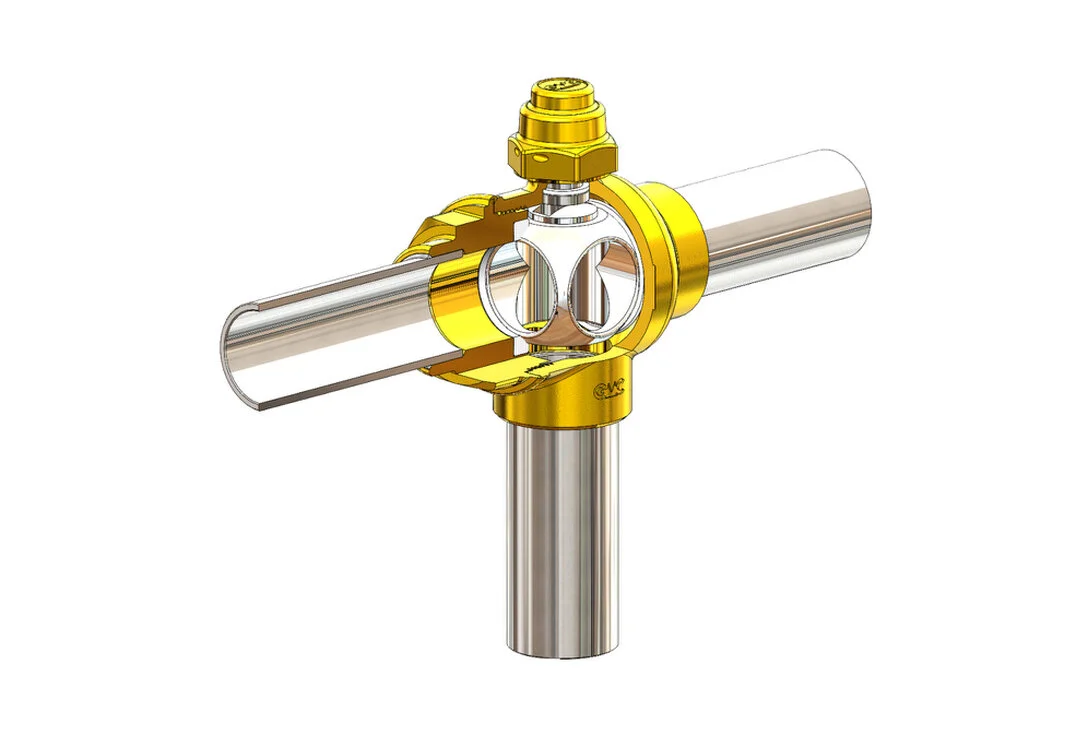 3 WAY BALL VALVES HIGH PRESSURE